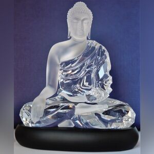 Swarovski Crystal Buddha Decoration Figurine, Large-5099353 New